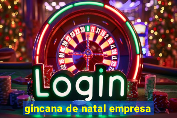 gincana de natal empresa